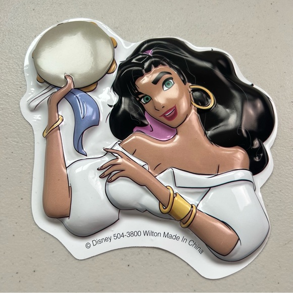 Wilton Vintage Esmeralda Hunchback Of Notre Dame Cake Topper - Flat/Raised - Picture 1 of 3